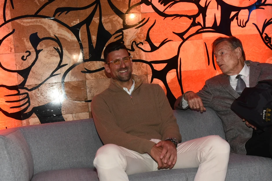 Nikola Pilić i Novak Đoković