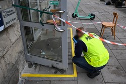 Atak na siedzibę Platformy Obywatelskiej. Policja zatrzymała 44‑latka