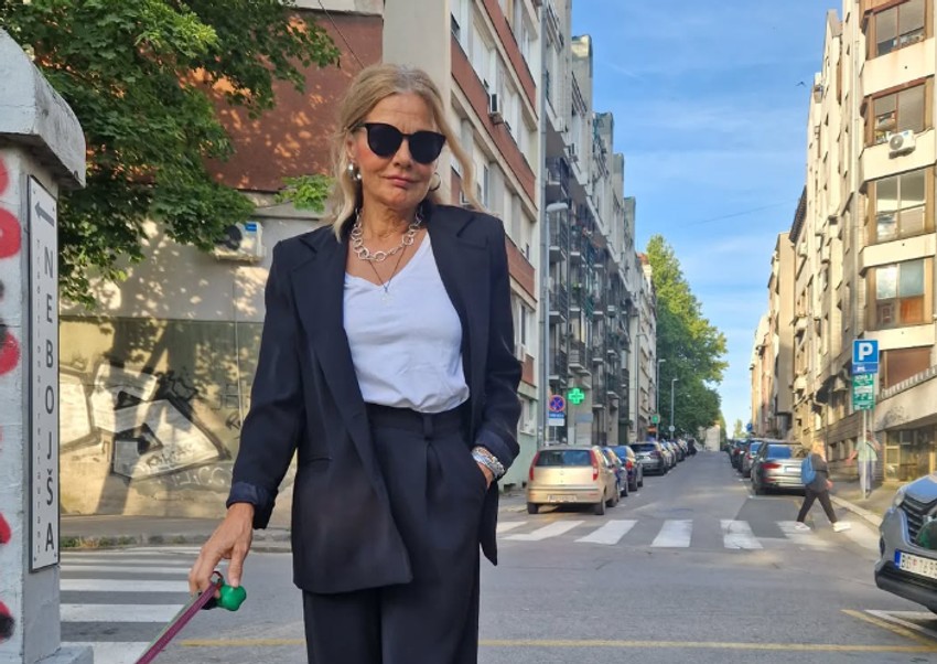 Mirjana Bobić uživa na selu