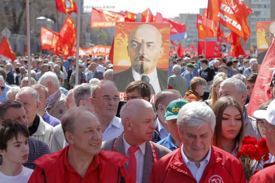 RUSSIA LABOR DAY (Labour Day celebrations in Moscow)