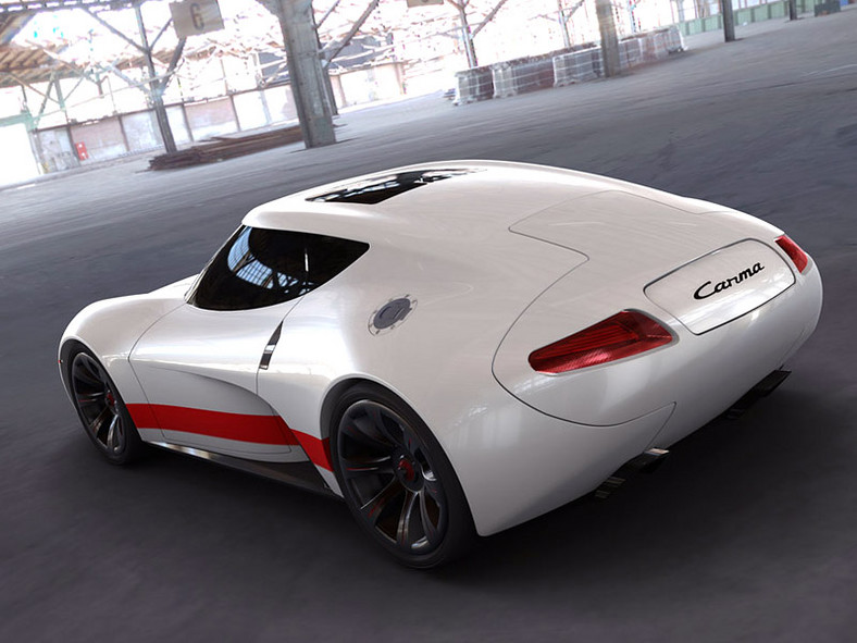 Porsche Carma Concept: studium niemieckiego supersportu z Francji