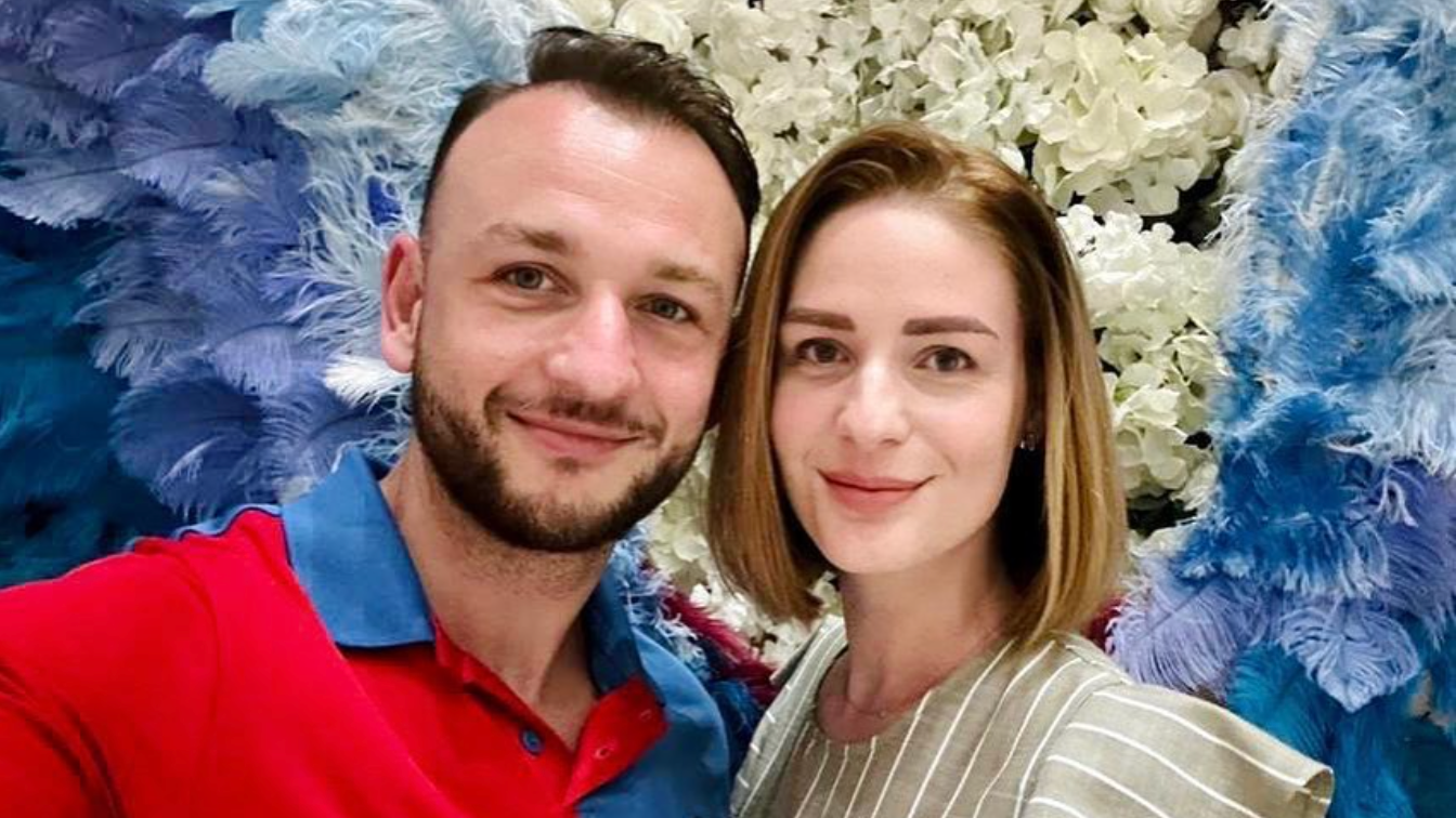 Matúš Šutaj Eštok s partnerkou