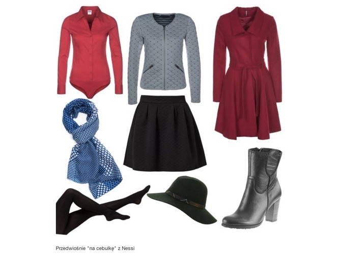 Modne stylizacje 'na cebulkę' - wiosna 2014