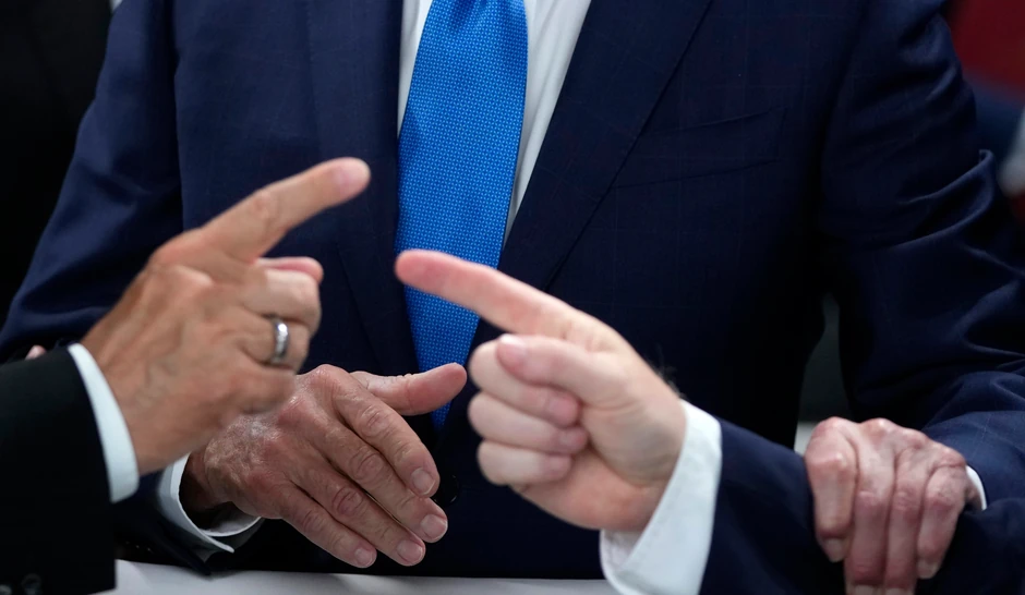 Redžep Tajip Erdogan, Džo Bajden i Boris Džonson na samitu NATO