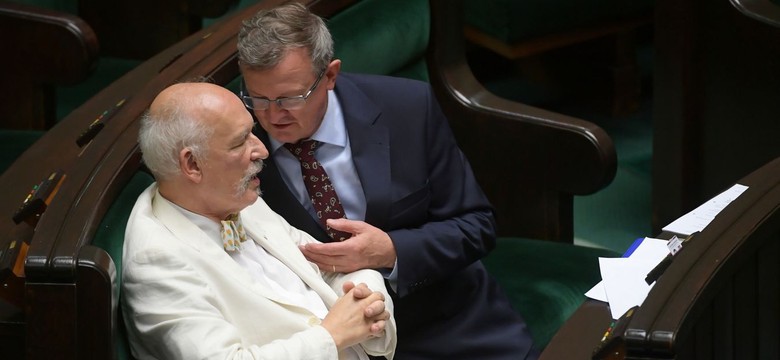 Komisja etyki zajmie się Januszem Korwin-Mikke. Chodzi o jego słowa o posłankach KO