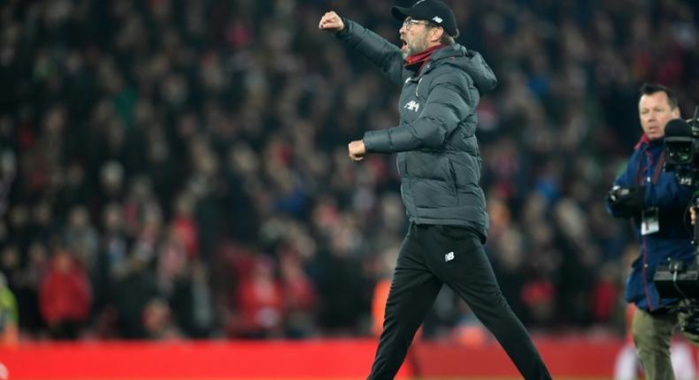 Jurgen Klopp's Liverpool have only dropped points once this season