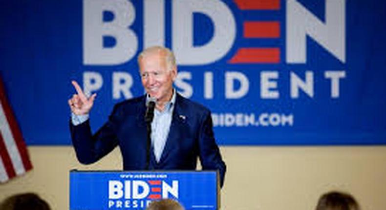 Joe Biden says his campaign has raised nearly $20 million