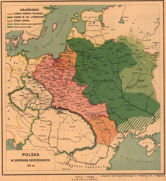 Polska w ostatnim dziesięcioleciu XV w.