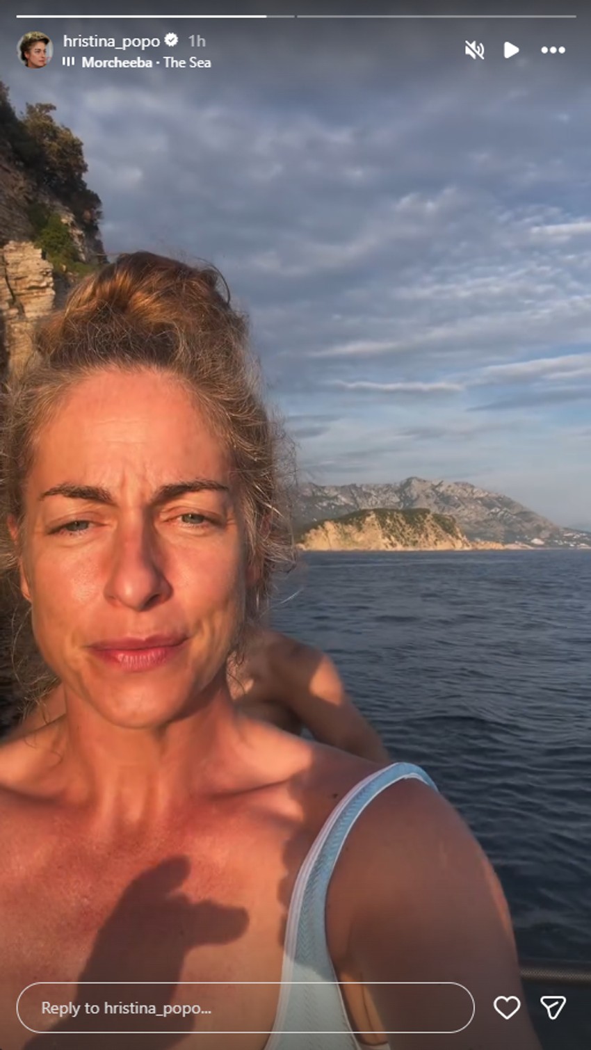 Hristina Popović, objava