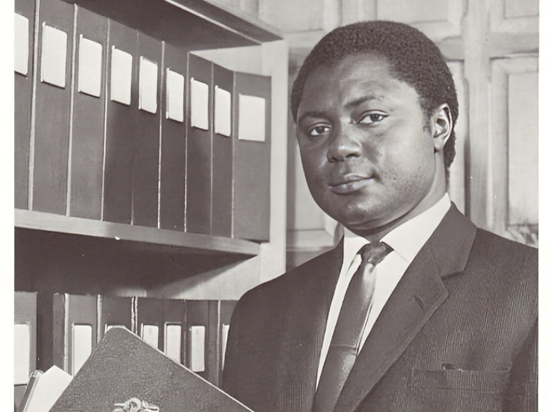 Former Minister for Economic Planning Tom Mboya