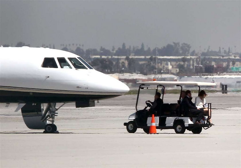 Barrymore ma prywatny samolot