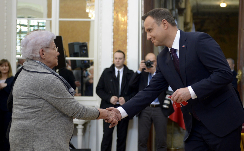 Prezydent Andrzej Duda odznaczył Polaków ratujących Żydów