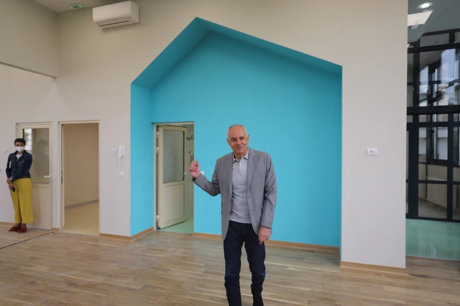 Gradonačelnik Radojičić u poseti vrtiću "Vračarko"