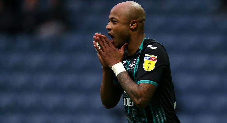 Andre Ayew: Black Stars captain parts ways with Swansea City