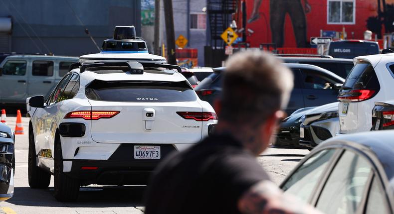 Waymo's robot taxis have become a ubiquitous fixture in the city of San Francisco.Mario Tama/Getty Images