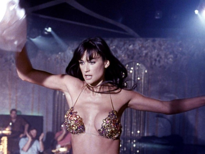Demi Mur u filmu "Striptiz", 1996