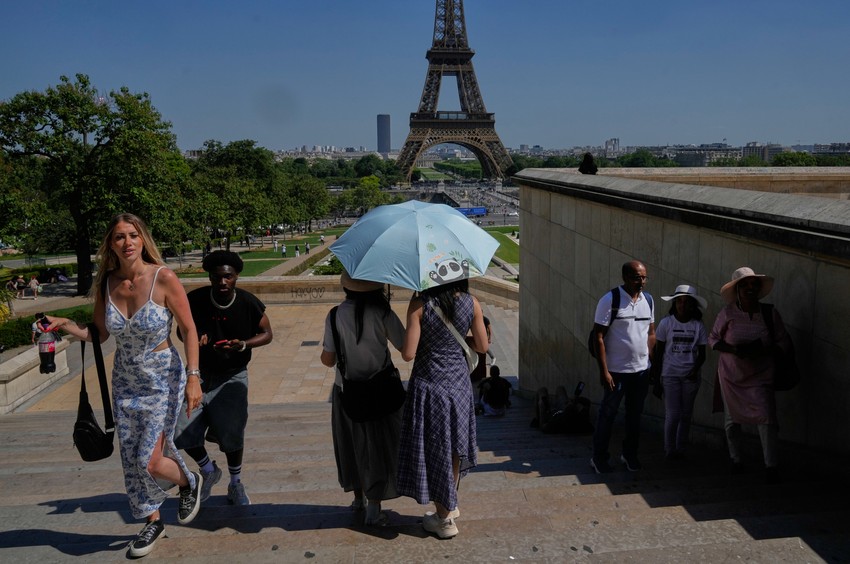 Vrućine u Evropi - Pariz
