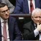 Mateusz Morawiecki i Jarosław Kaczyński w Sejmie