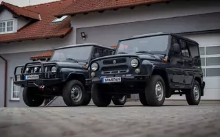 MW Spartan – UAZ z elektrycznym napędem