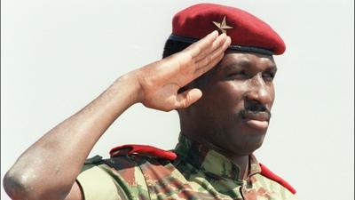 President of Burkina Faso Captain Thomas Sankara was assassinated along with 12 comrades in a putsch that brought his close friend Blaise Compaore to power