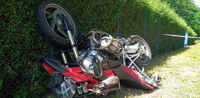 Koszmarny wypadek w Czerwieńsku. Motocyklista nie miał żadnych szans