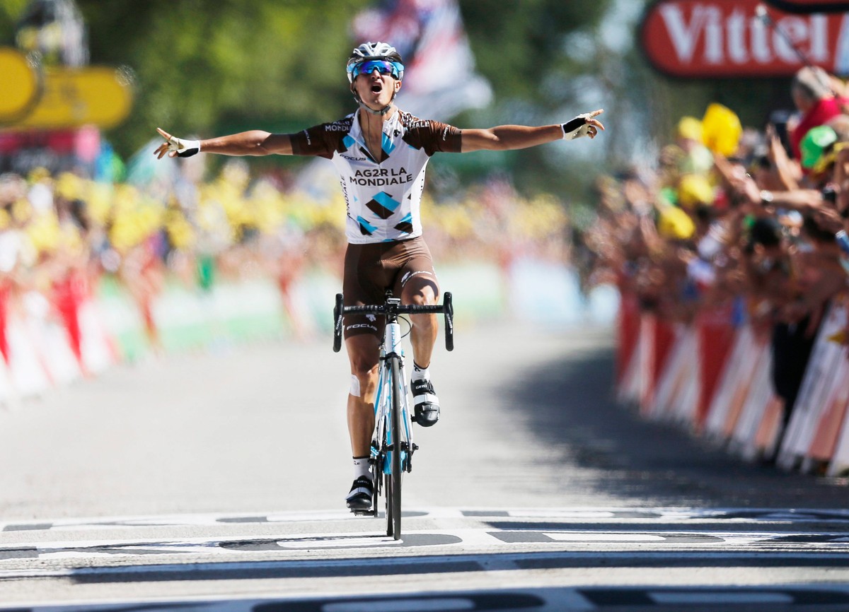Tour de France: Vuillermoz wygrał 8. etap. Nieudana ucieczka Huzarskiego i Gołasia