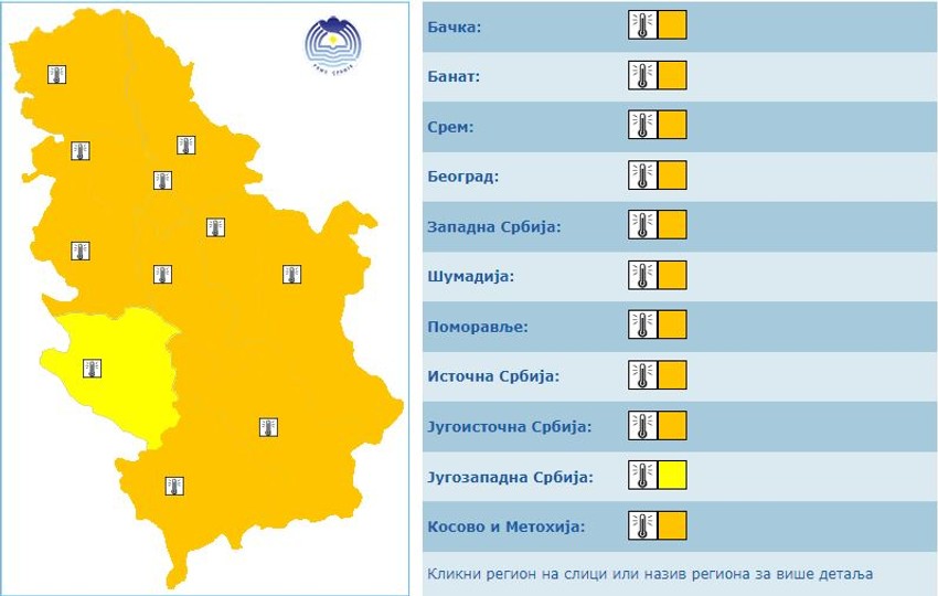 Narandžasti meteoalarm