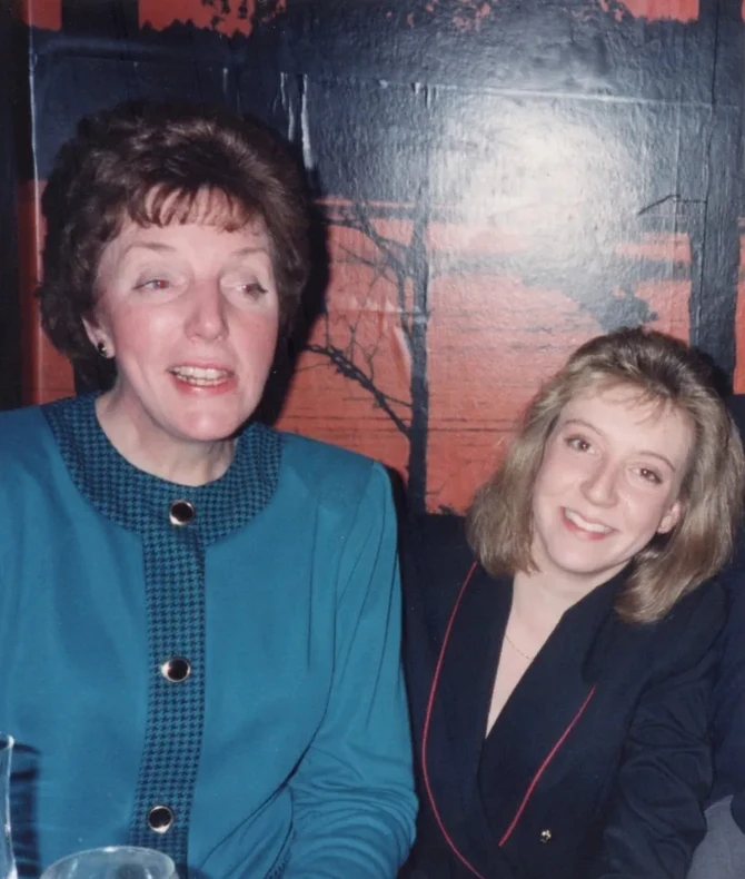 Katrina Kolijer sa majkom