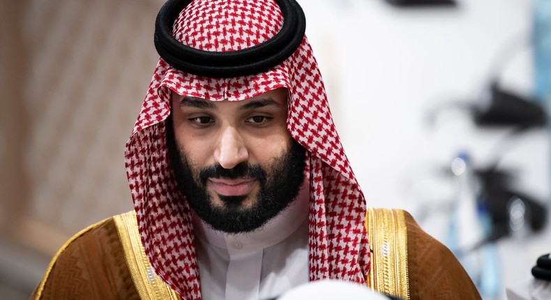 Saudi Crown Prince Mohammed bin Salman.