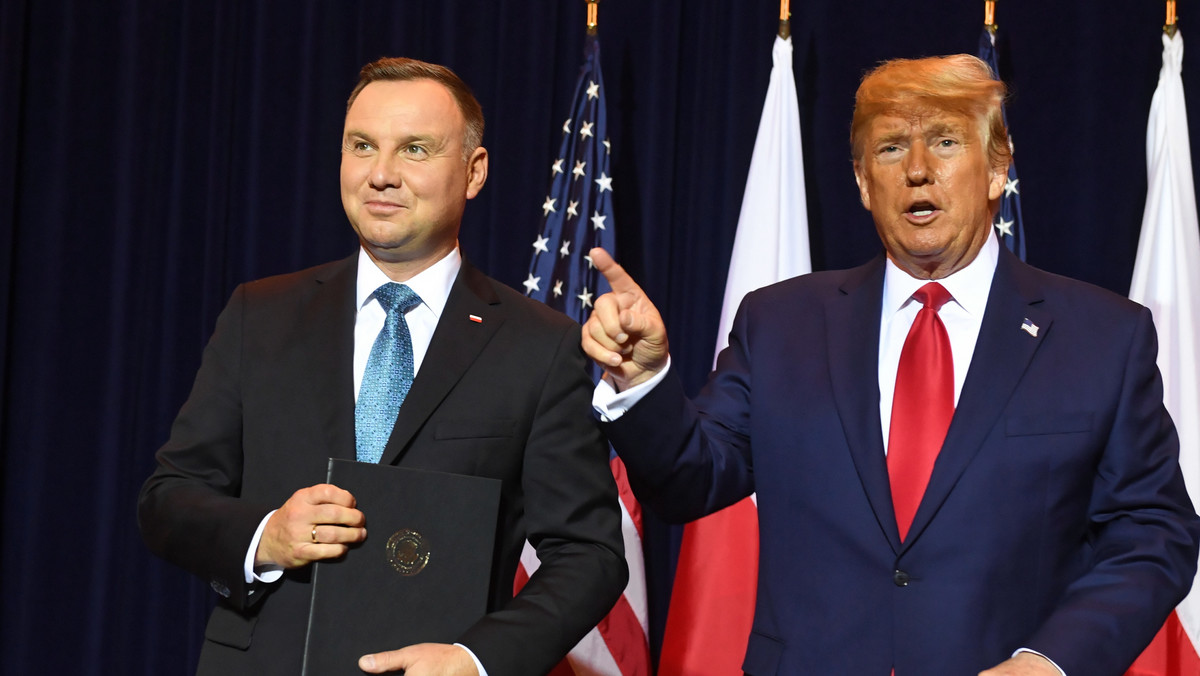 Trump i Duda o przeniesieniu żołnierzy amerykańskich z Niemiec do Polski