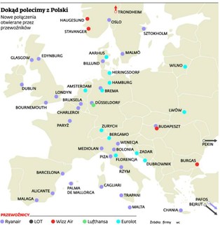 Wiosenny wysyp ofert: będzie 80 nowych połączeń lotniczych
