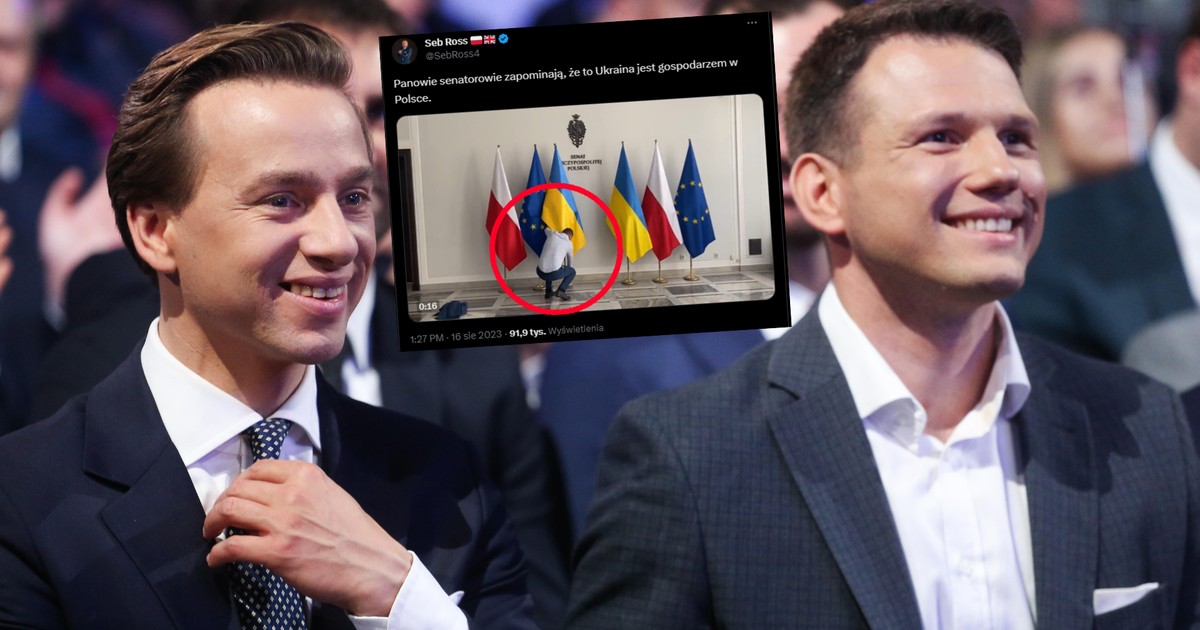 Wpadka polityka Konfederacji. Jest nagranie. "Złamałeś protokół flagowy"