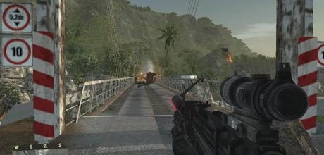 Screen z gry "Crysis"
