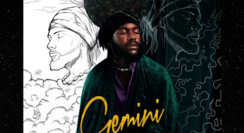 Tay Iwar's album art for 'GEMINI.' (Kulichang)