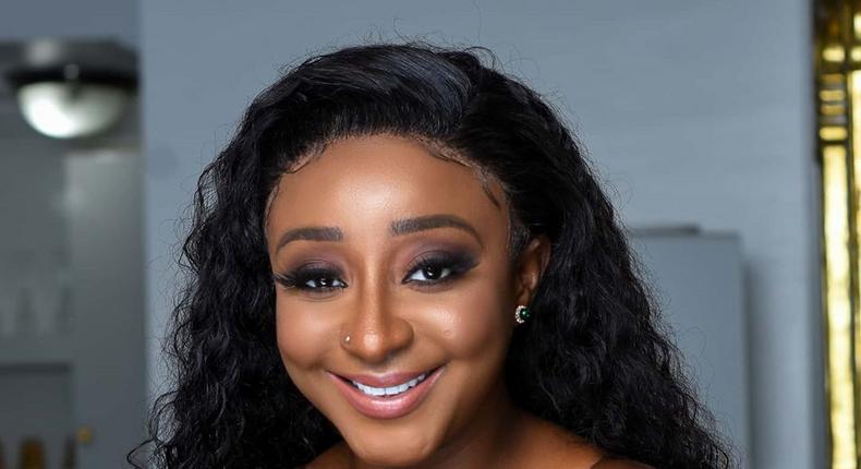 Ini Edo rocks yellow outfit in style [Instagram/ Ini Edo]