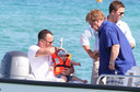 Elton John i David Furnish z dzieckiem na wakacjach w Saint Tropez