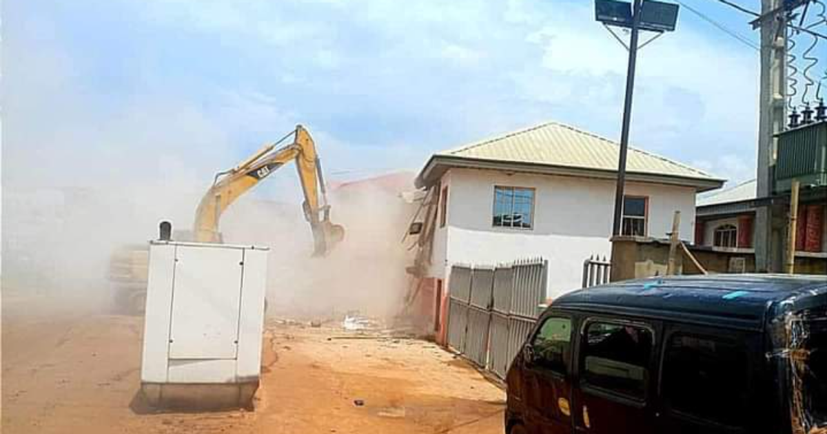 Why we demolished Odumeje's church- Anambra govt - Vimarsana News