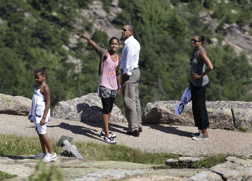 Barrack Obama, wakacje, rodzina, prezydent, dzieci, Michelle Obama