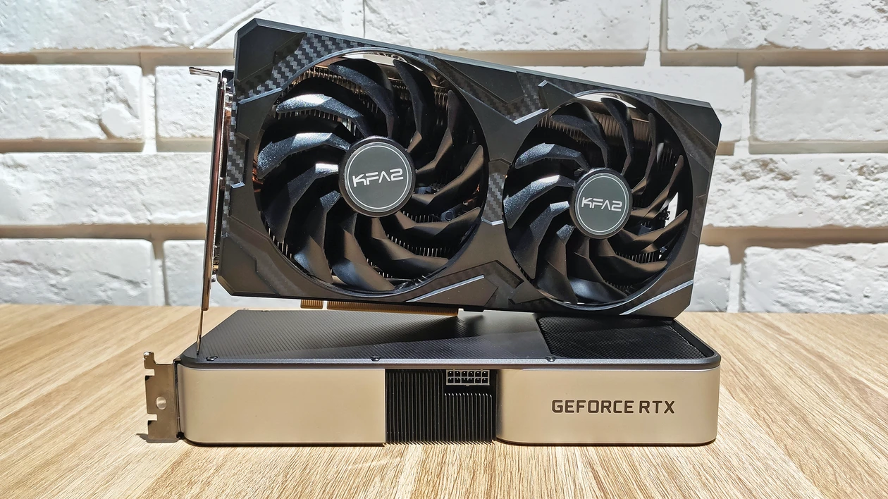 KFA2 GeForce RTX 3060 Ti GDDR6X 1-Click OC Plus