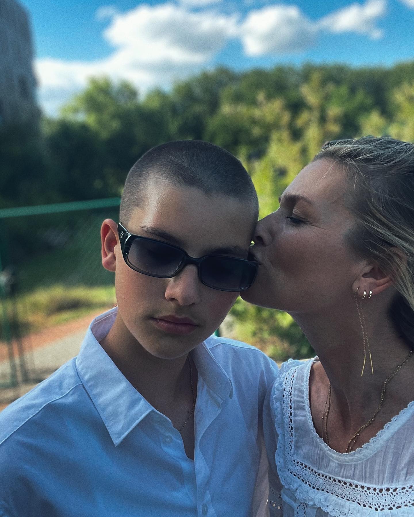 Daniela Peštová s najmladším synom Paulom.