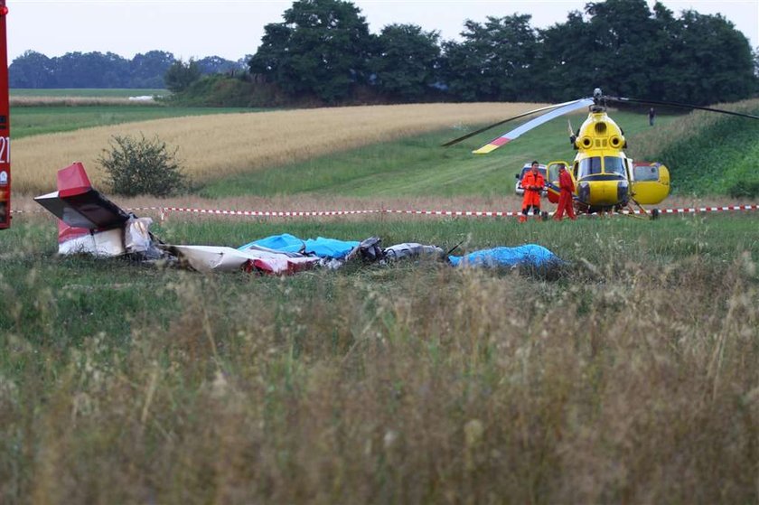 Spadła awionetka. Są ofiary. FOTO