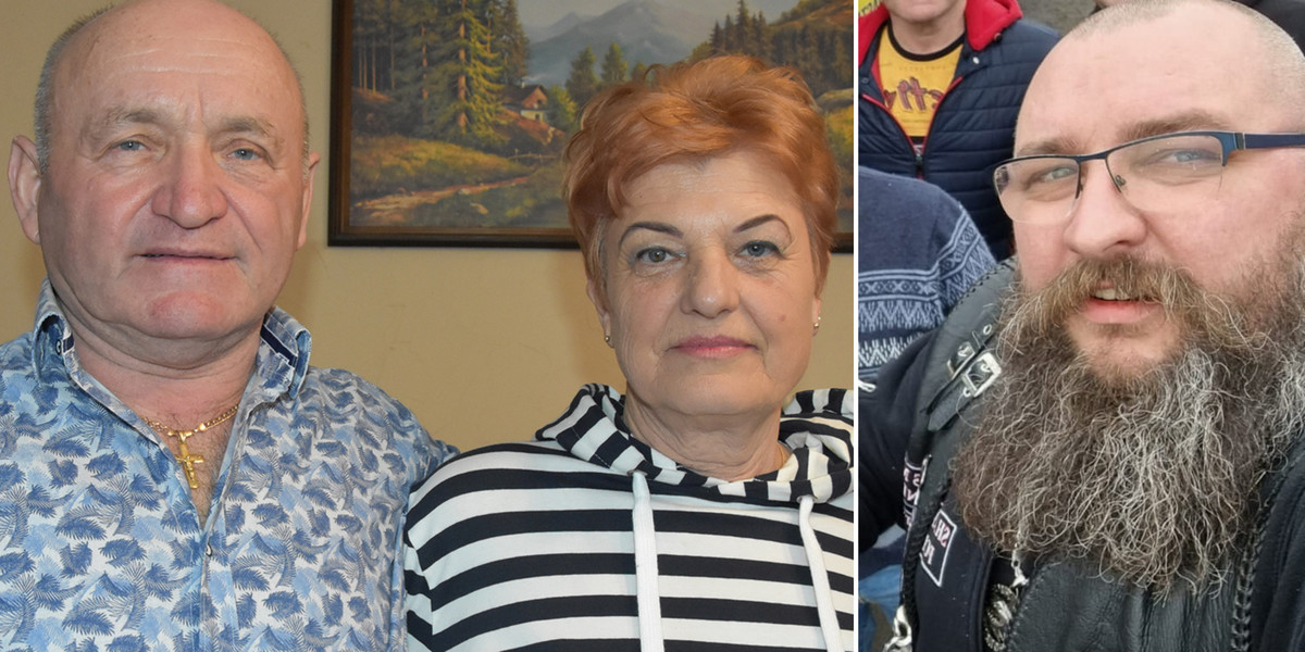 Adrian Sobolewski, Jan Zawada i Helena. - Ukraina nadal potrzebuje naszej pomocy.