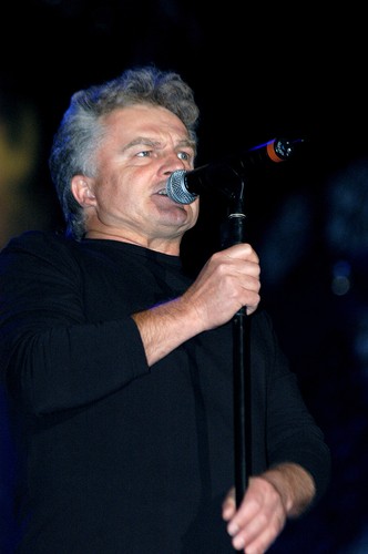 Felicjan Andrzejczak podczas finału 'Lata z Radiem' w 2004 roku