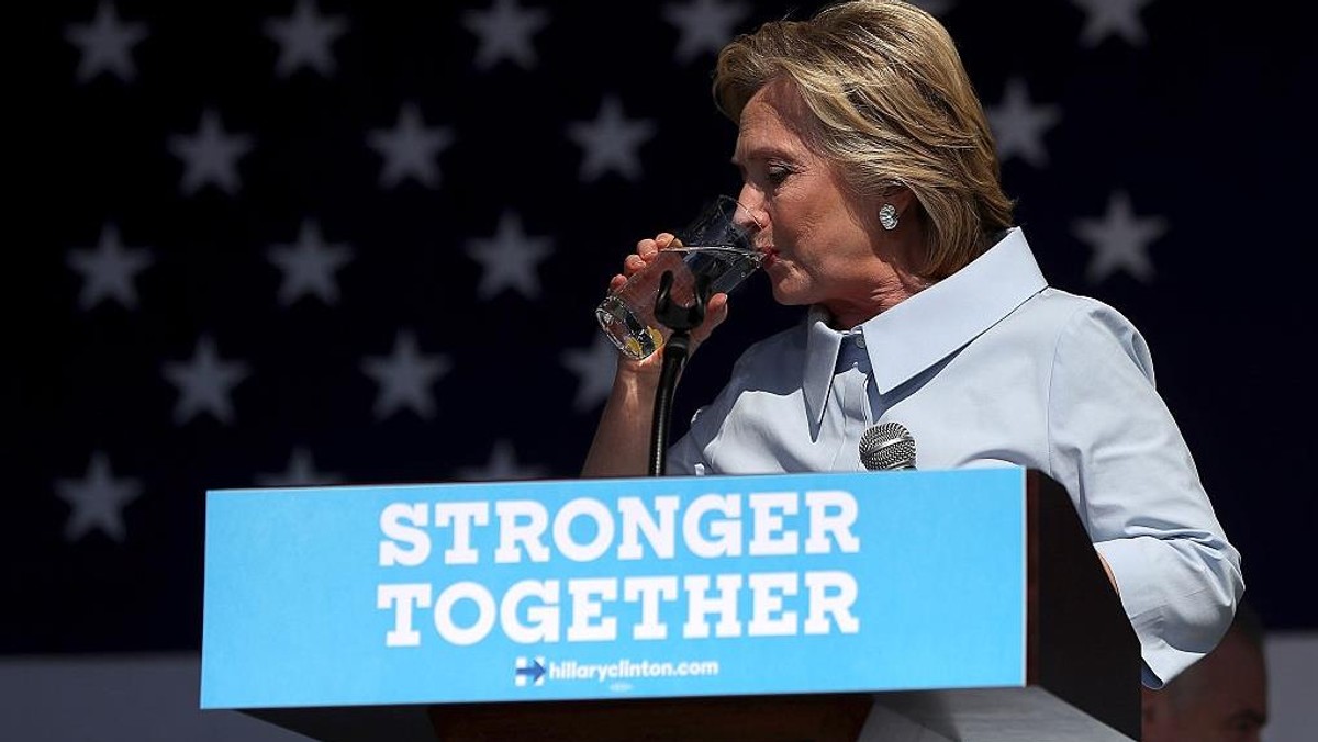 Hillary Clinton Campaigns On Labor Day In Ohio And Iowa