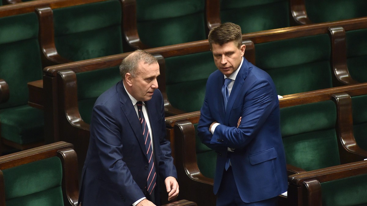 Ryszard Petru i Grzegorz Schetyna