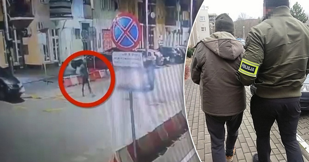 Senior potrącił 20-latka i uciekł. Makabryczne nagranie