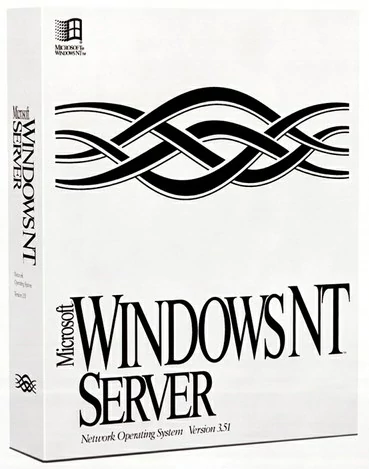 Windows NT Workstation 3.51 (20-05-1995), cena: 150 USD, procesor: 386/25 MHz, pamięć: 8 MB. (Fot. Chip.pl)