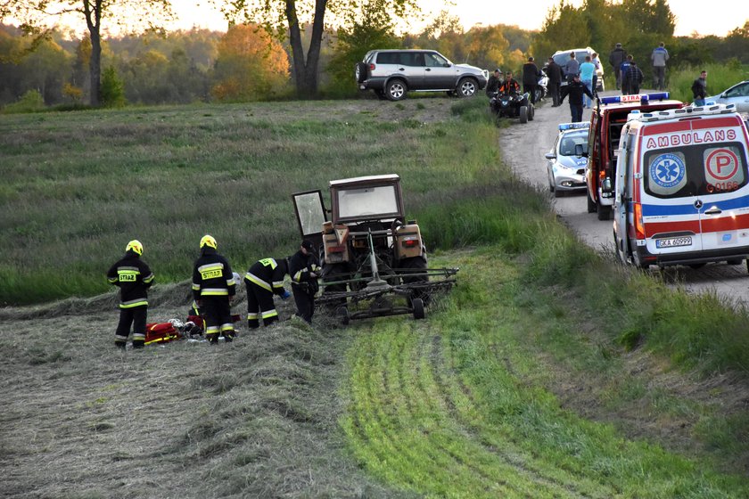 Koszmarny wypadek w Łyśniewie Sierakowickim