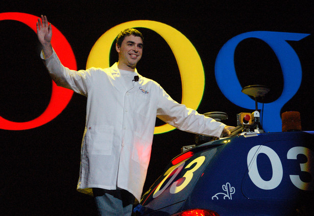 Larry Page, współzałożyciel i prezes Google Inc.