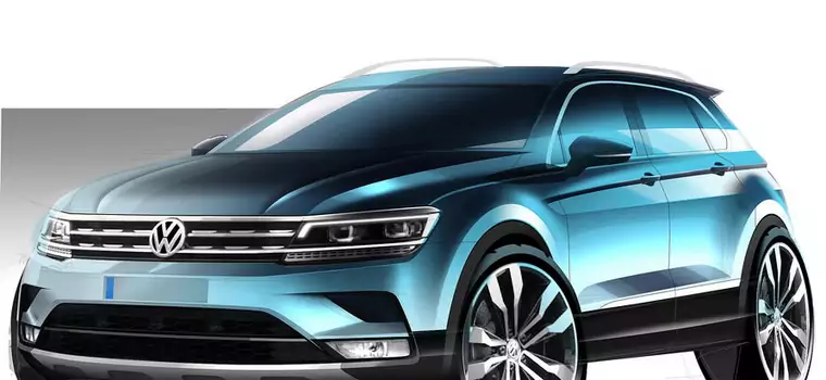 Frankfurt 2015: Volkswagen Tiguan II tuż przed premierą